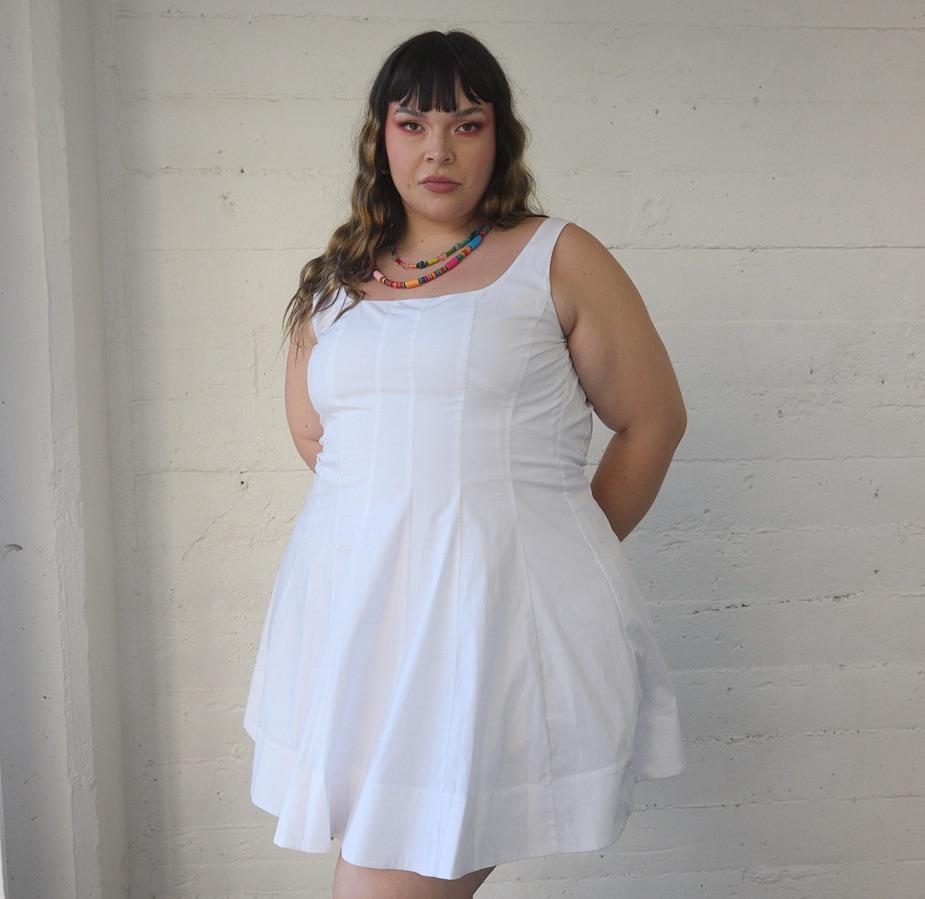 White Staud Dress — photo 2 of 2