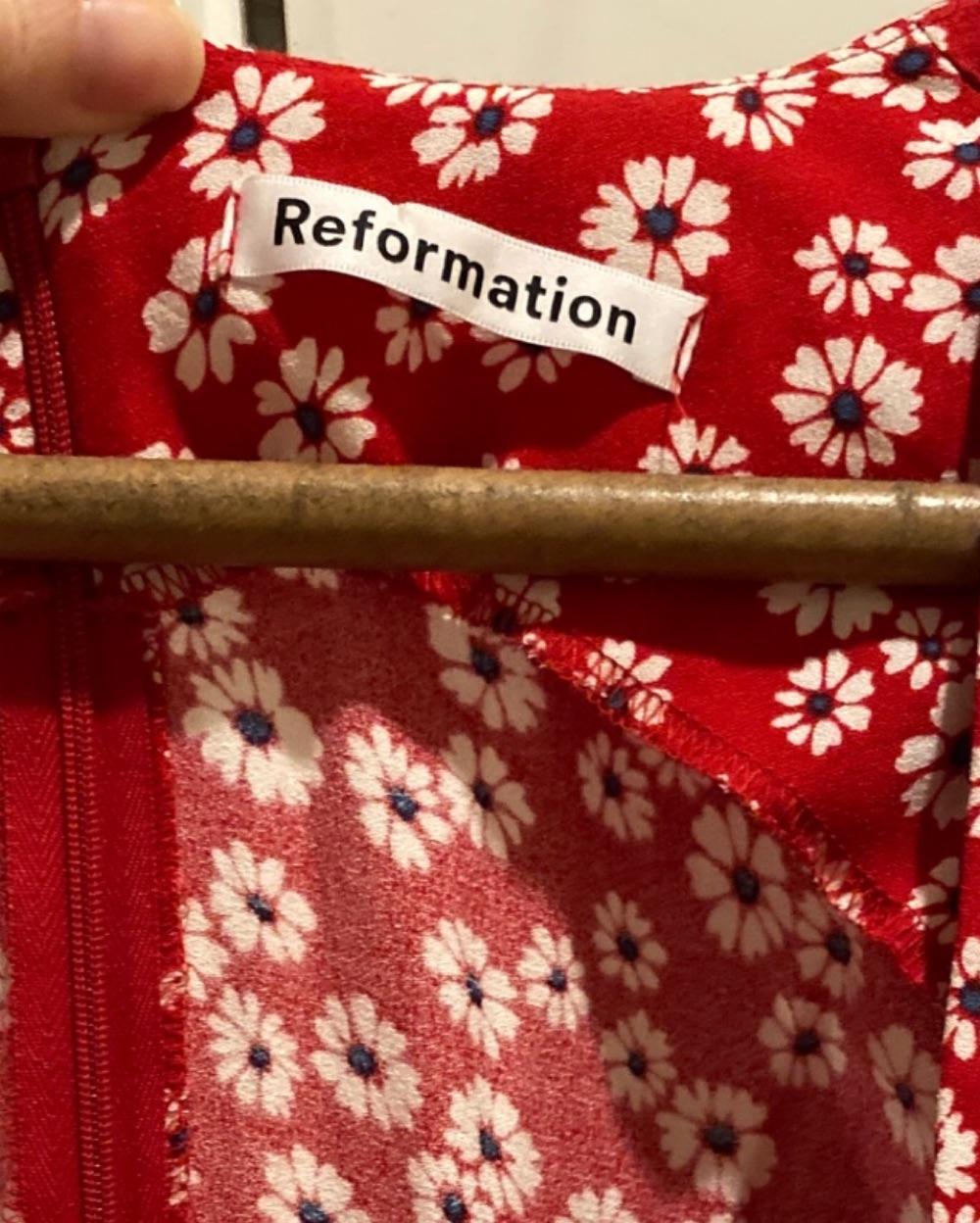 Reformation flower dress — photo 2 of 2