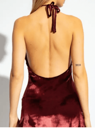 Cult Gaia Sandry Velvet Mini Dress — photo 3 of 3