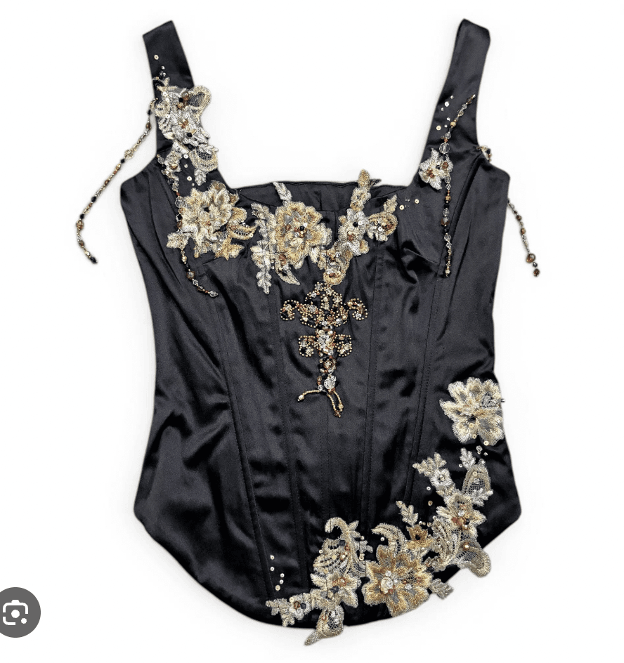 Mandalay Beaded Corset