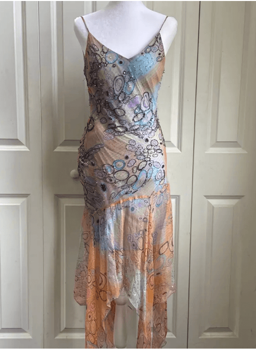 VIRAL RARE Vintage Fairy Beaded Dress — photo 3 of 4