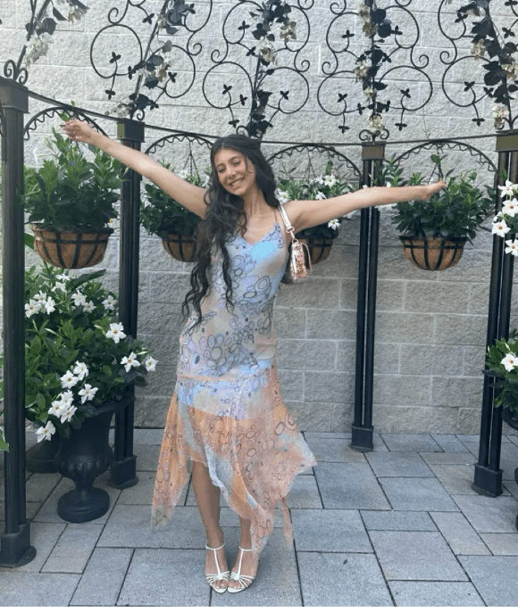 VIRAL RARE Vintage Fairy Beaded Dress — photo 4 of 4