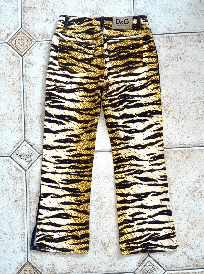 Dolce & Gabbana Tiger Denim
