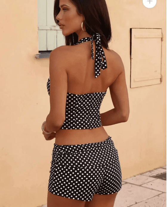 Outcast Polka Dot Shorts Set — photo 3 of 3
