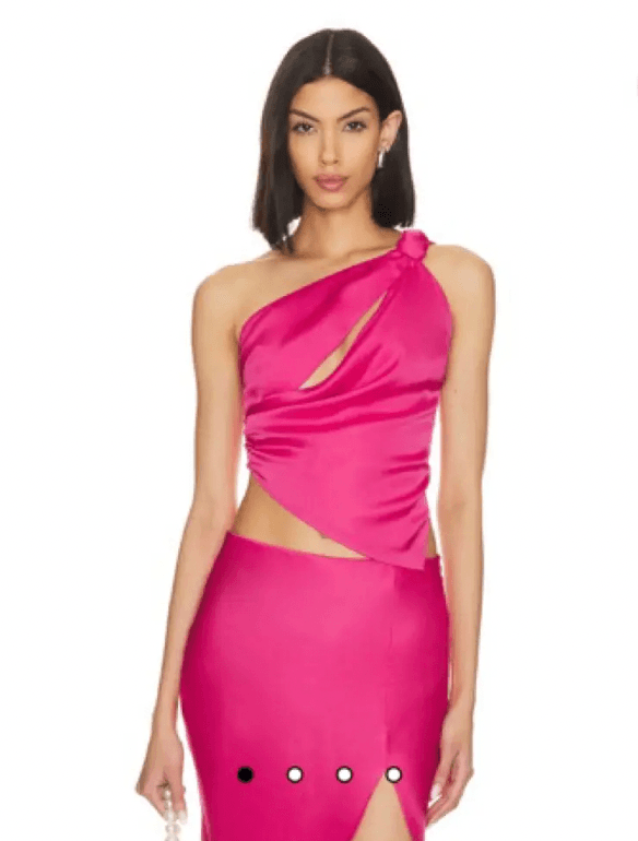 NBD Misha Midi Dress in Hot Pink — photo 2 of 2