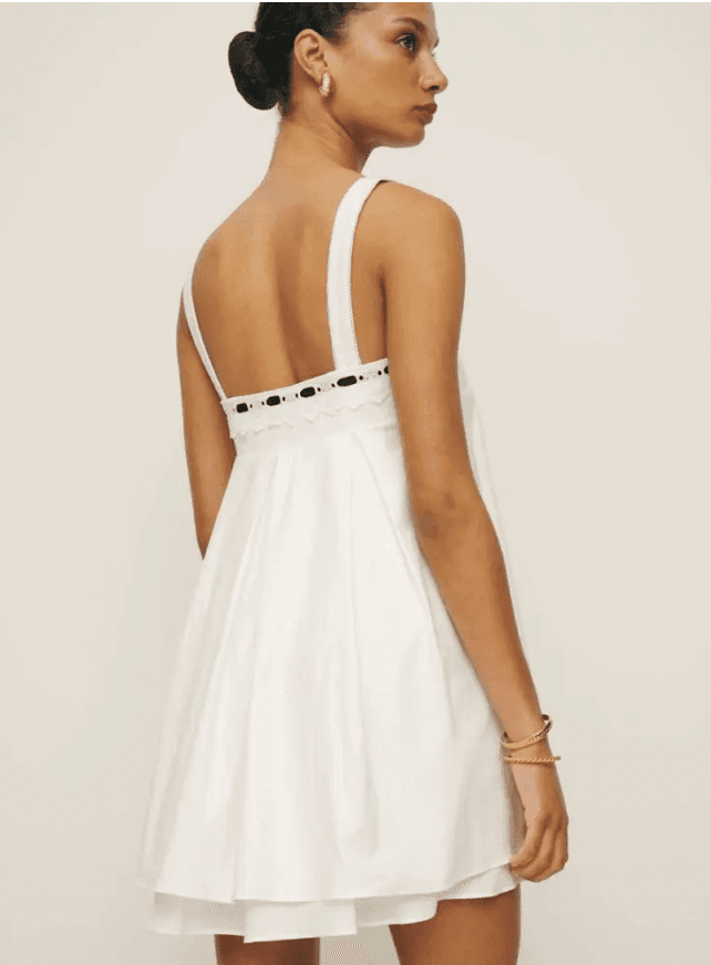 Reformation Shai Babydoll Mini Dress — photo 3 of 3