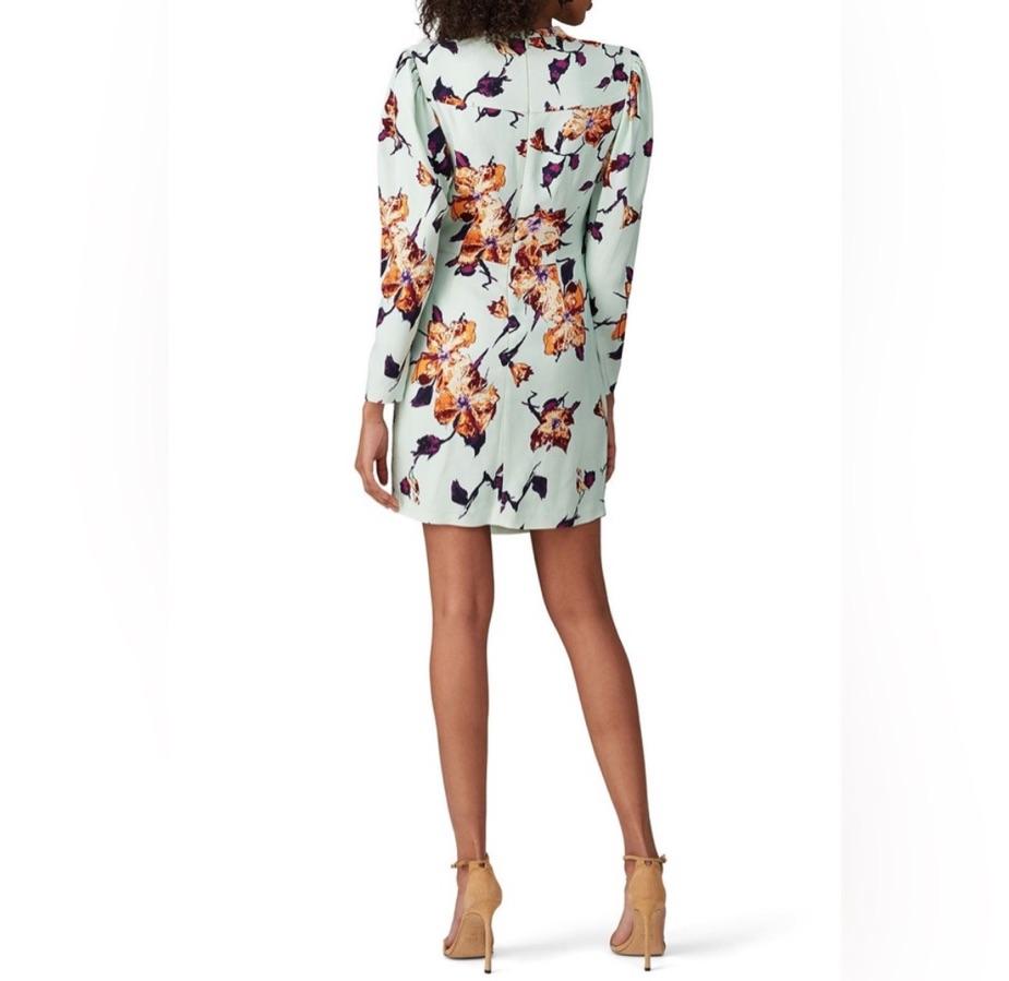 A.L.C. Mint Jane Floral Dress — photo 3 of 5
