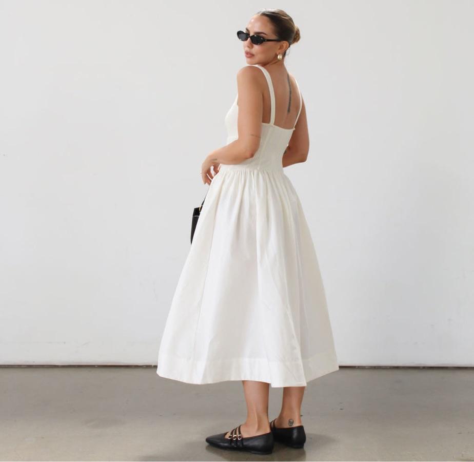 Billie Pointelle Midi Dress — photo 3 of 3