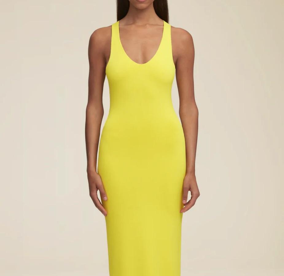 Brandon Maxwell yellow gown — photo 2 of 3