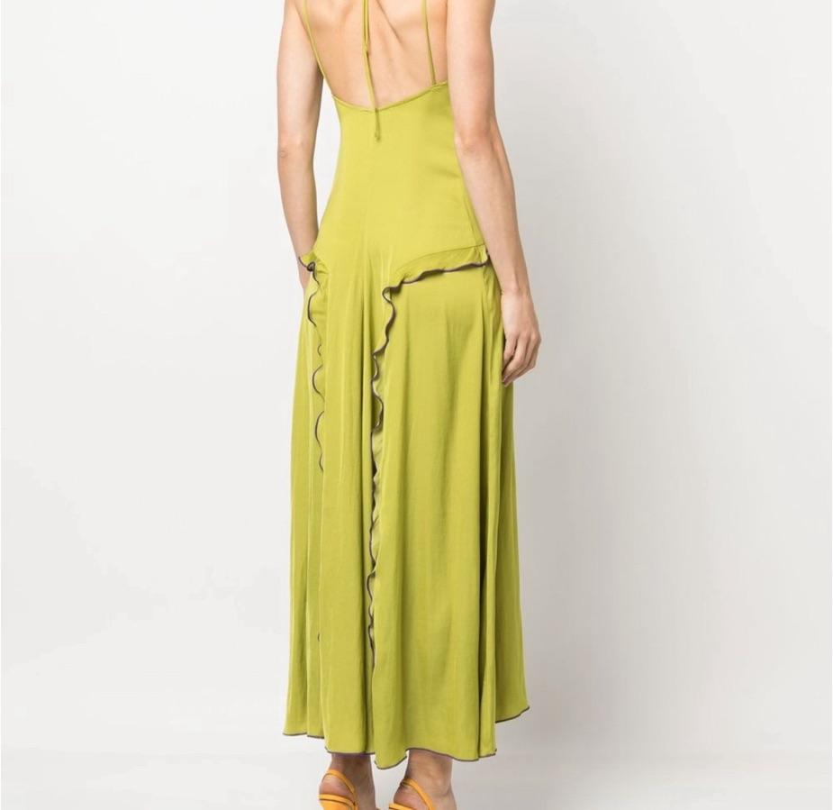 SIEDRES Lime Dress — photo 3 of 4