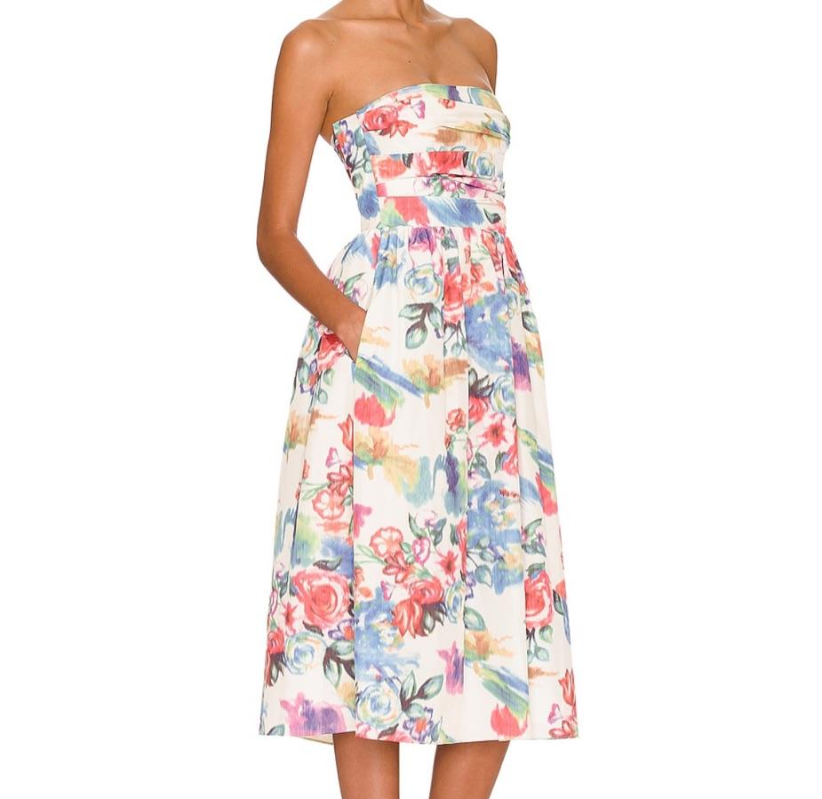 Amanda Uprichard Floral Dress — photo 2 of 4