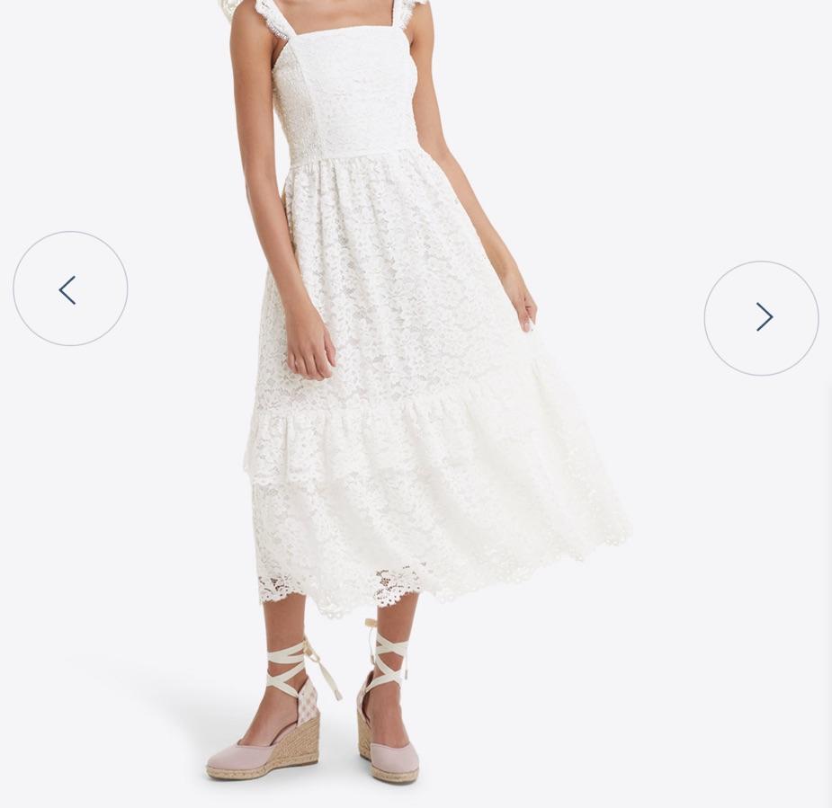 White Nap Dress Dupe