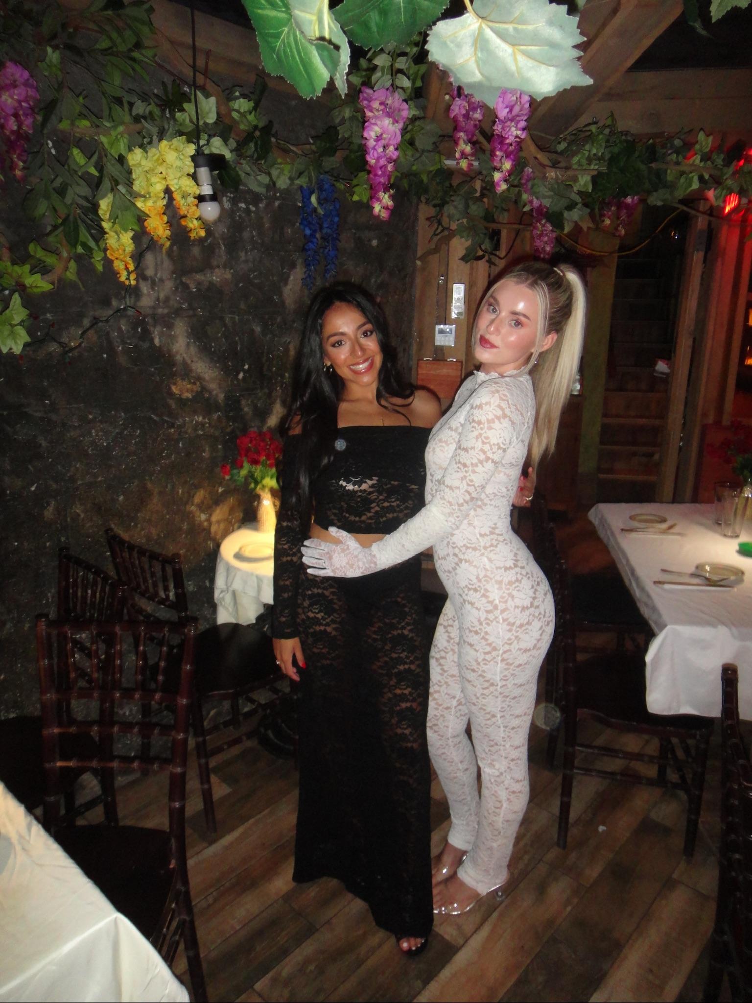 White Lace Jumpsuit — photo 3 of 5