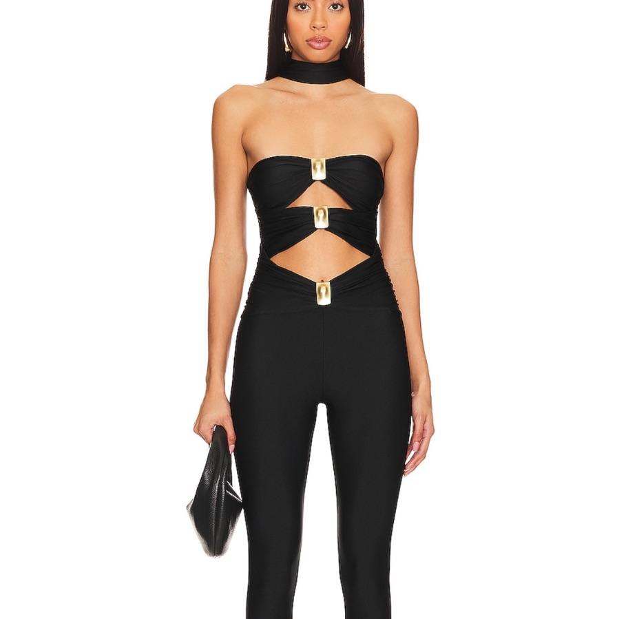 Ronny Kobo Black Catsuit- S