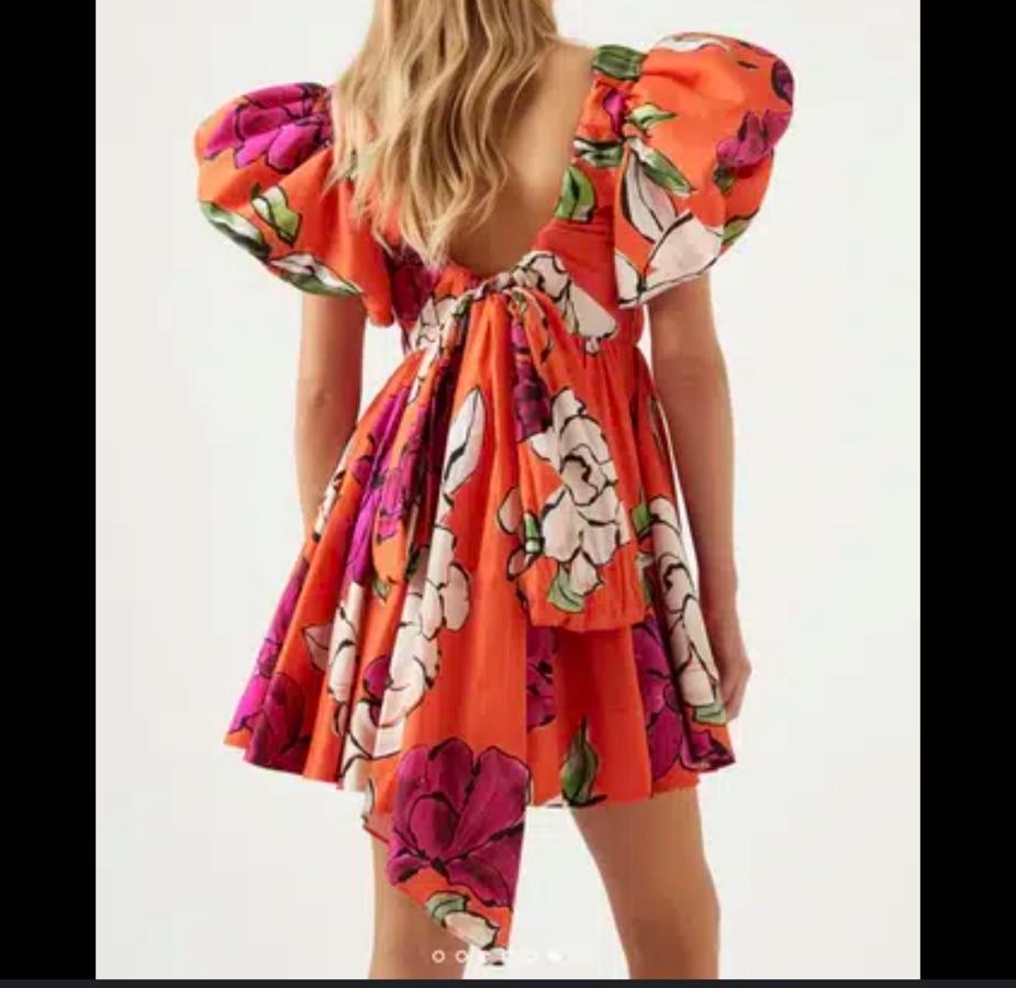 Aje bow mini dress — photo 2 of 2