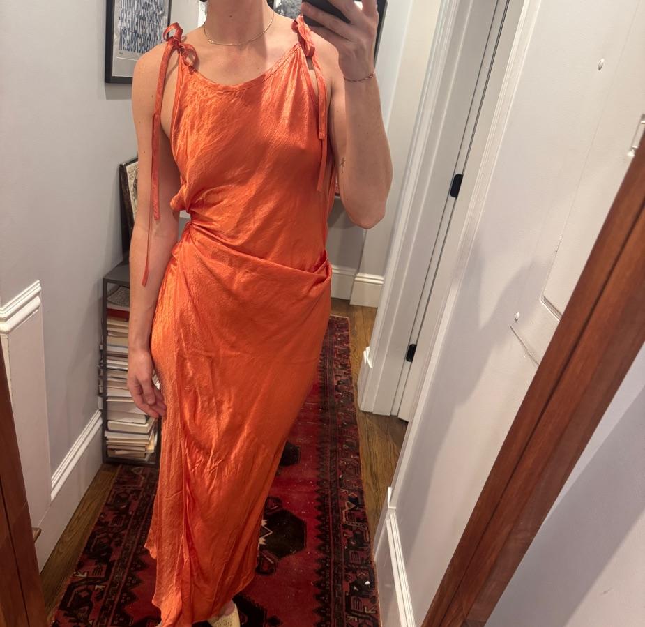 Acne studios silk dress — photo 2 of 4