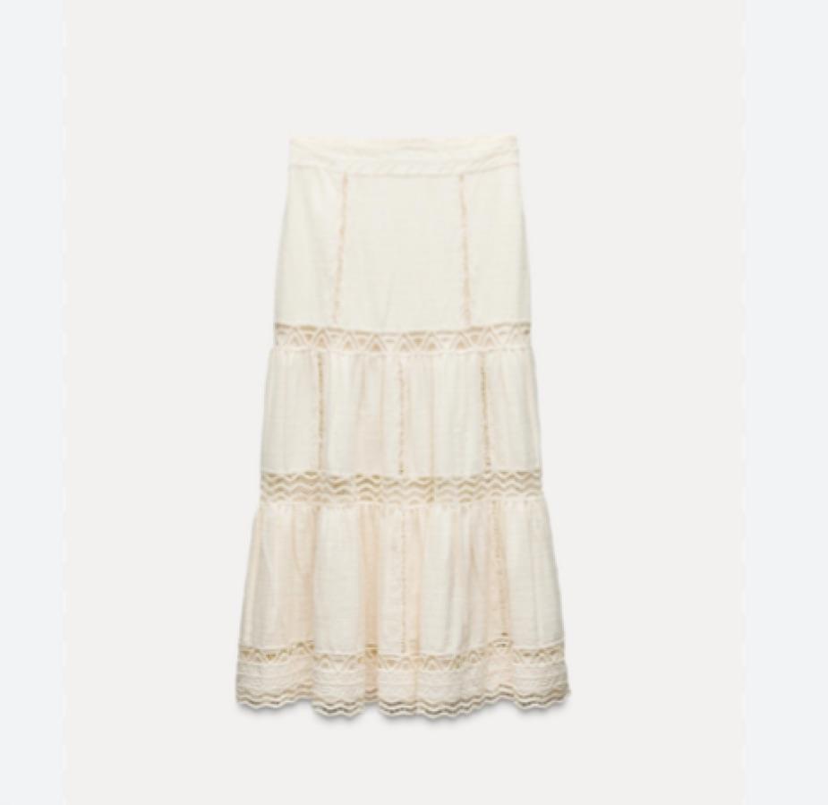 Zara Crochet Top & Skirt Set — photo 4 of 4