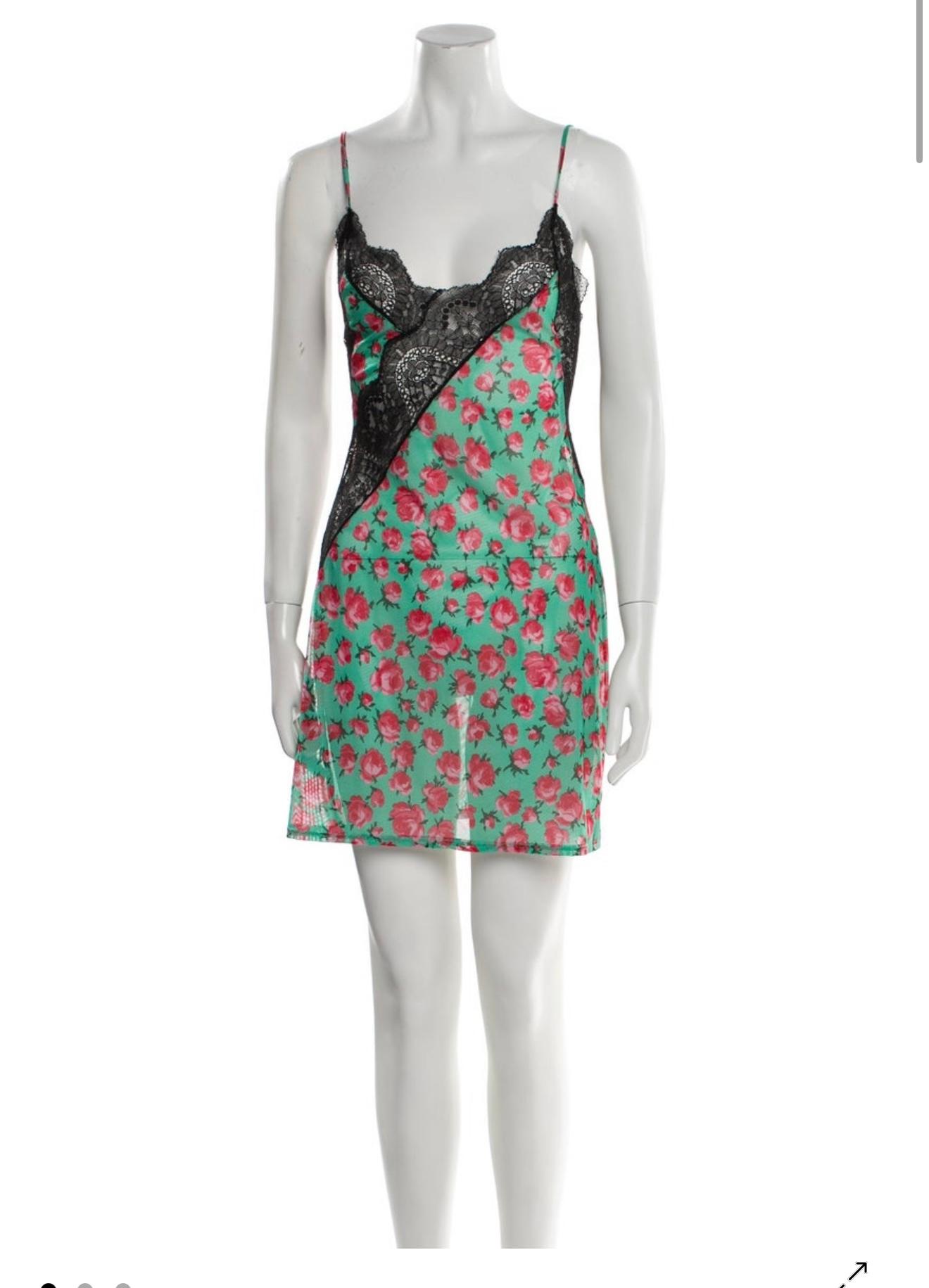 Floral Lace Slip Dress