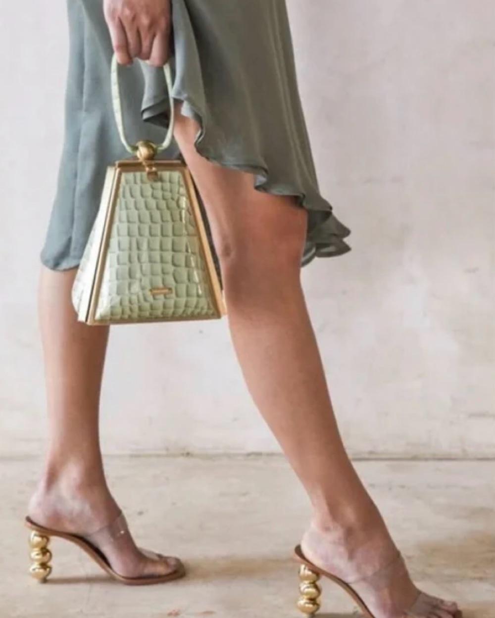 Trina Embossed Leather Wristlet — photo 5 of 6