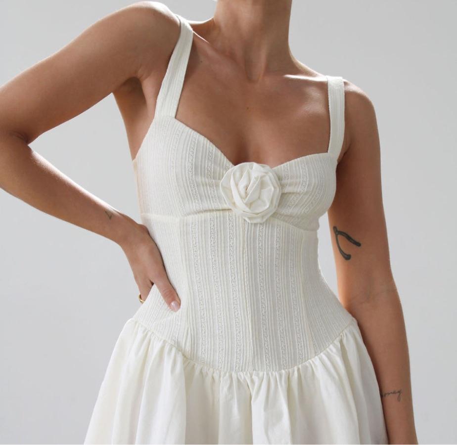 Billie Pointelle Midi Dress — photo 2 of 3