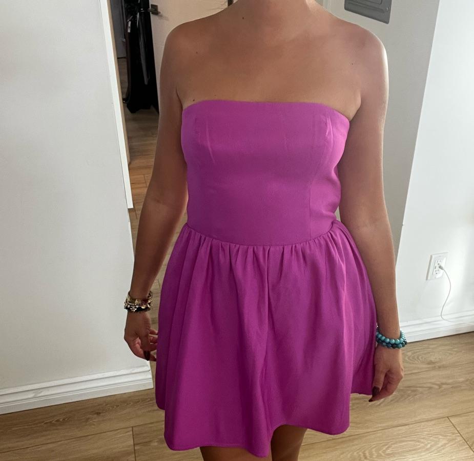 Forever21 Strapless Mini Dress