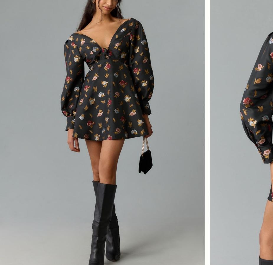Maeve Sculpted mini dress — photo 3 of 4