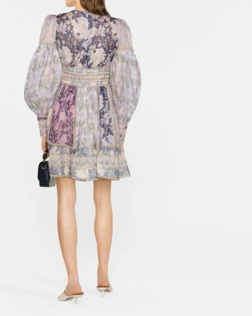 Zimmermann Floral Patterned Mini Dress — photo 2 of 3