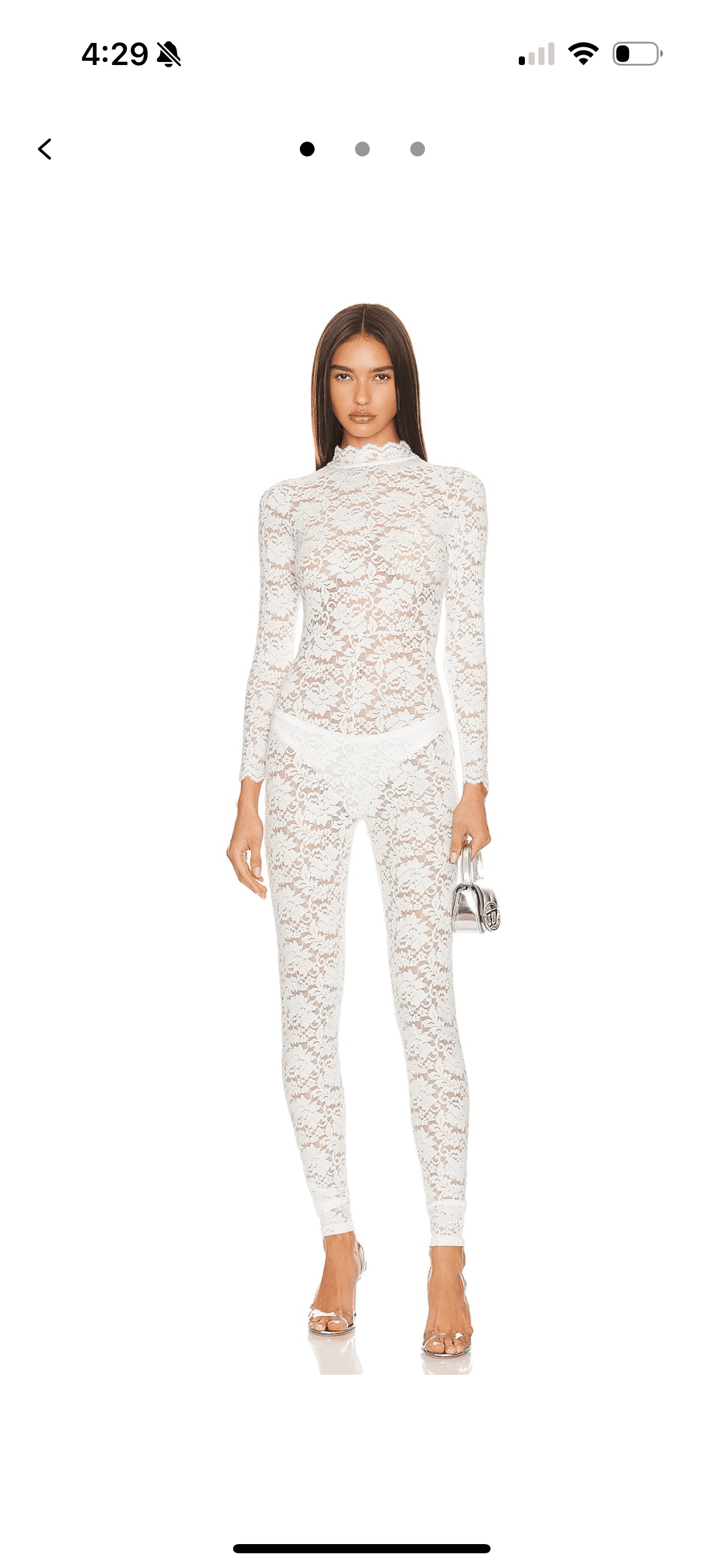 White Lace Jumpsuit