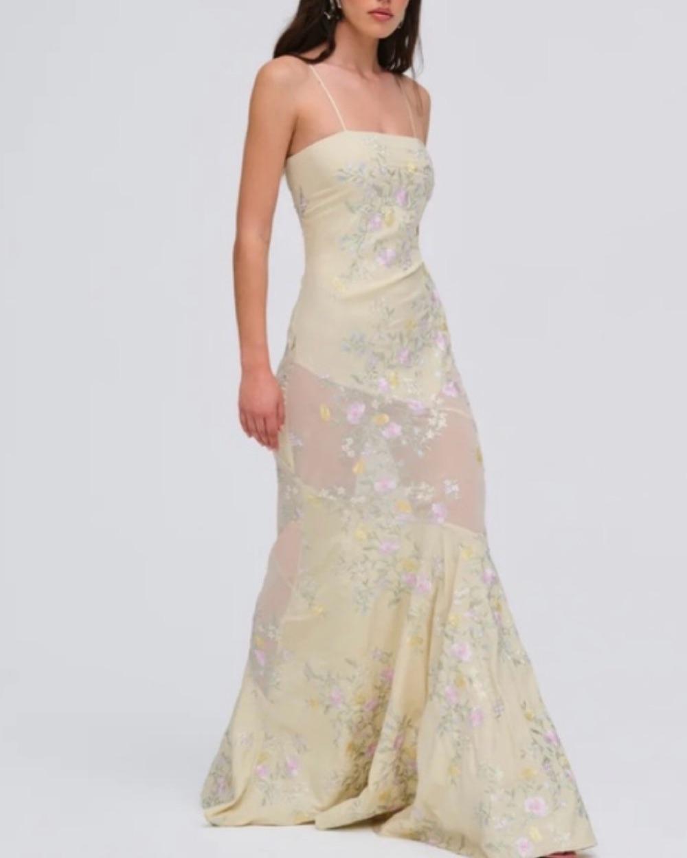For Love & Lemons Jacquline Maxi Dress
