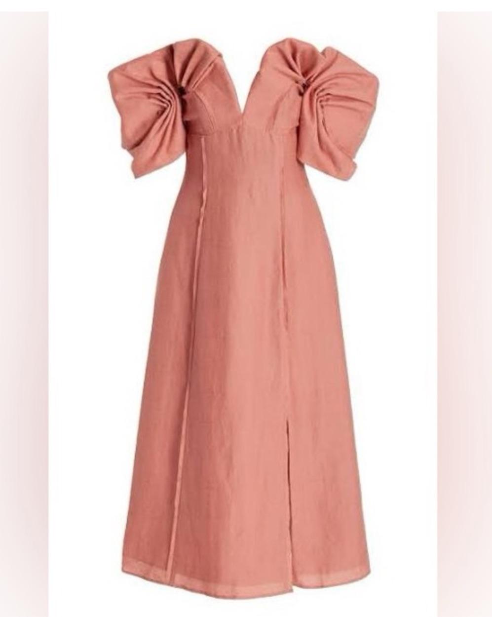 Cult Gaia Muna Dress in Jaipur - Pink — photo 3 of 5