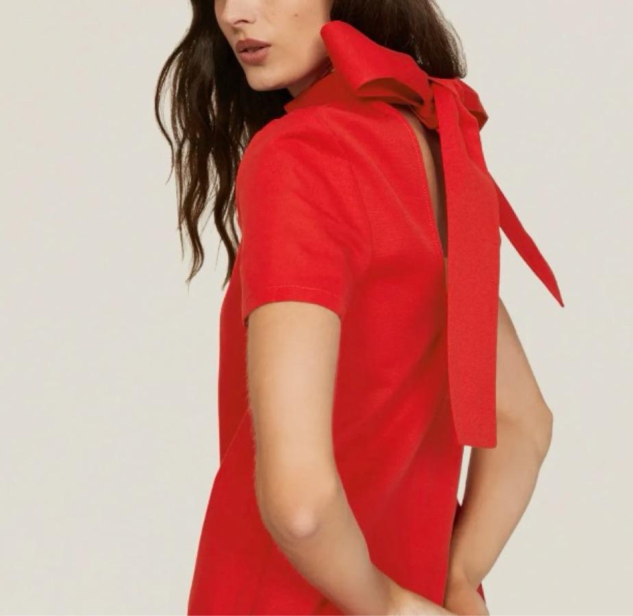 STAUD Red Mini Dress — photo 3 of 5
