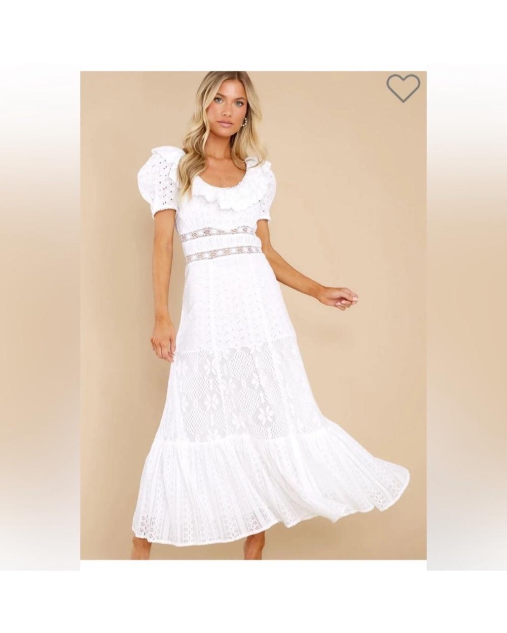 Stassie True White Maxi Dress