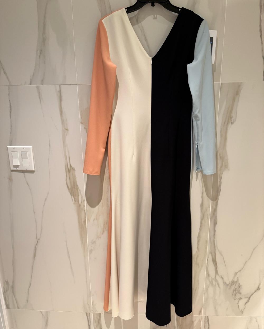 AWAKE Mode Color Block flutter Dress — photo 3 of 5