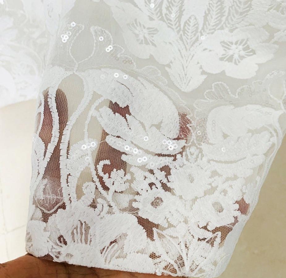 White Lace see through suit — photo 5 of 5