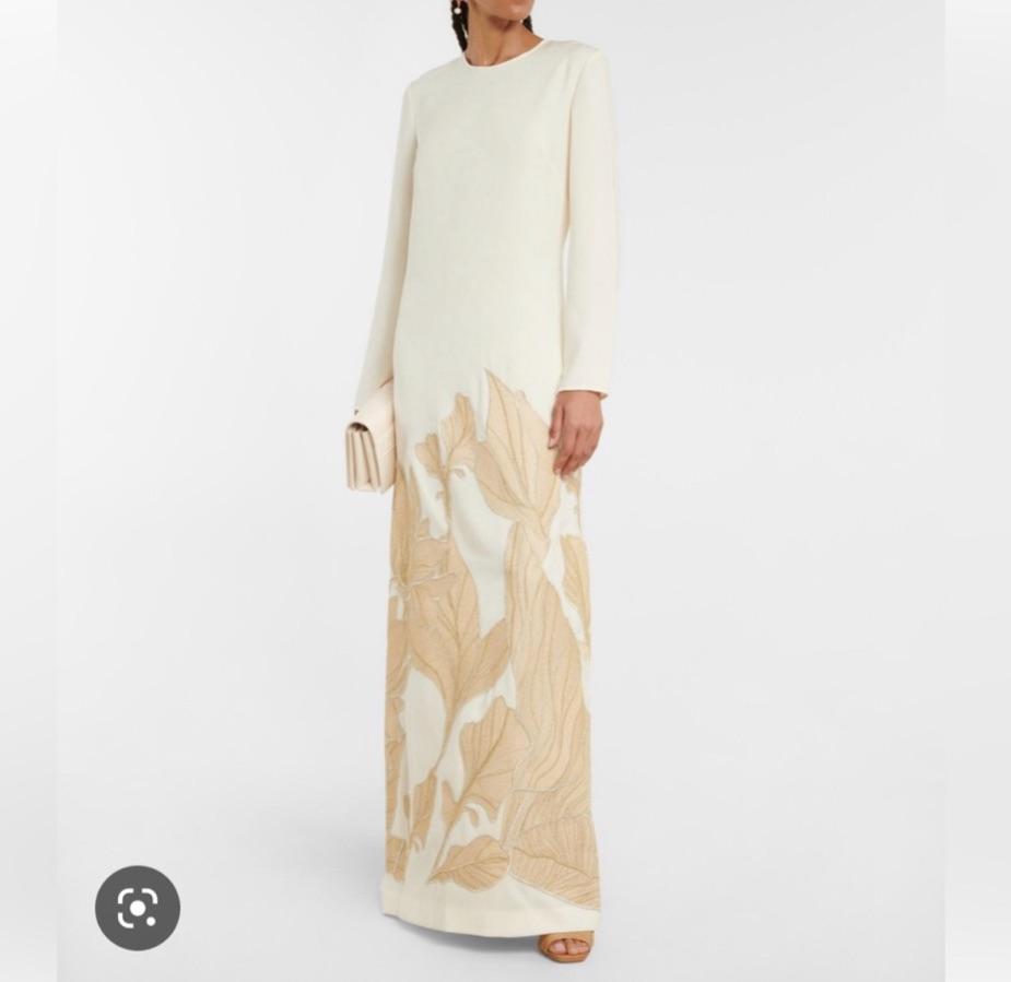 Costarellos Ivory Gown — photo 2 of 5