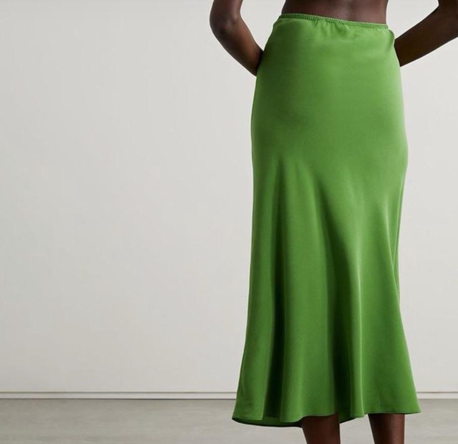 DÔEN green silk set — photo 4 of 4