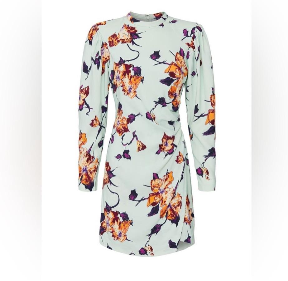 A.L.C. Mint Jane Floral Dress — photo 4 of 5