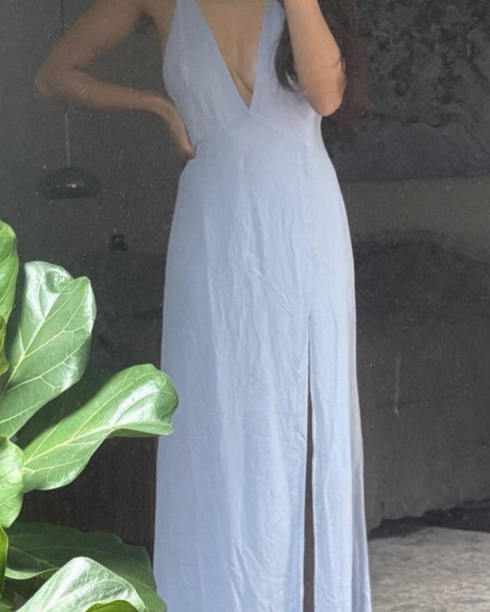 Zani Dress in Light Blue