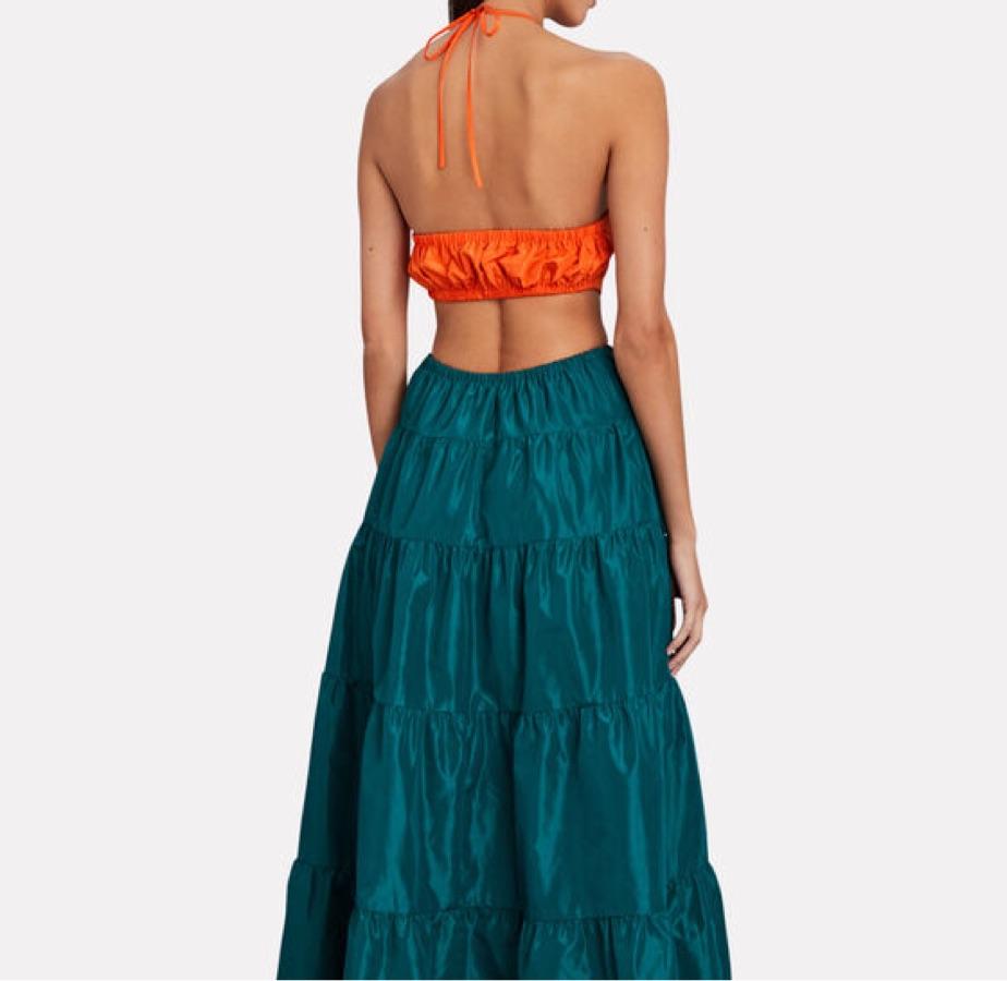 Staud two toned dress — photo 3 of 3