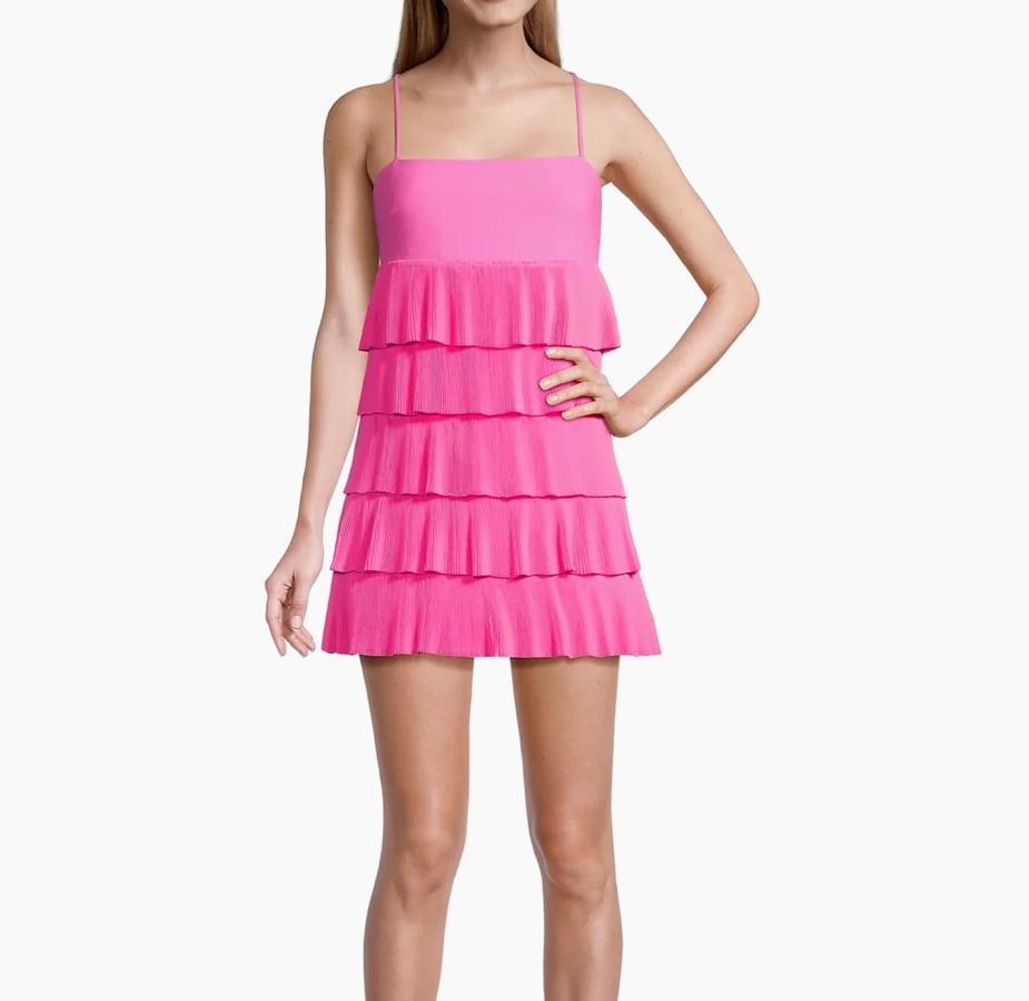 Likely pink mini dress