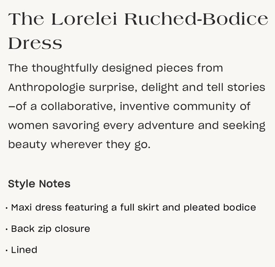 Anthropologie Maxi Dress — photo 3 of 4
