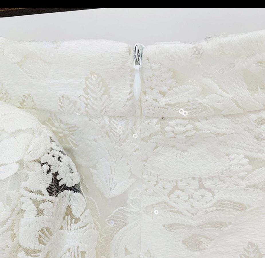 White Lace see through suit — photo 4 of 5