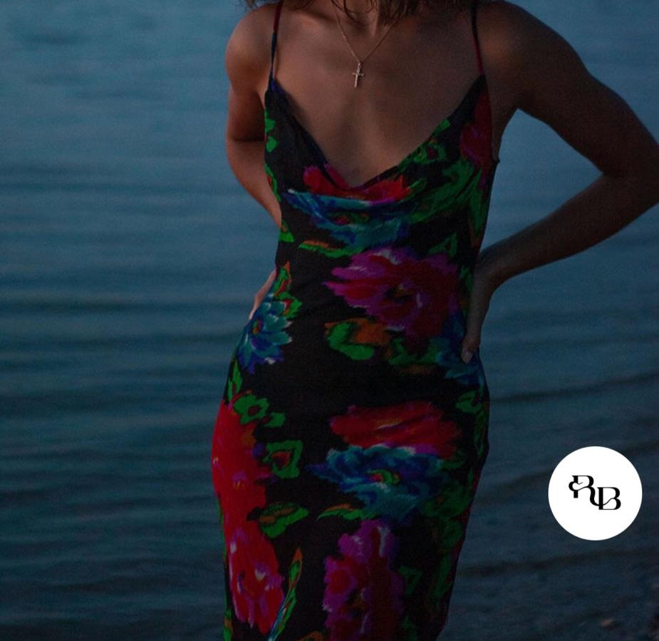 Rat & Boa Floral Maxi dress- S — photo 4 of 4