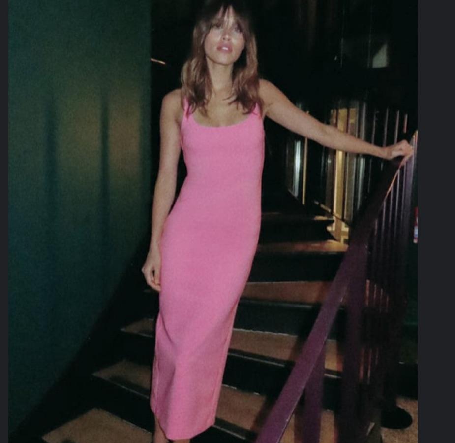 Fitted Midi Dress