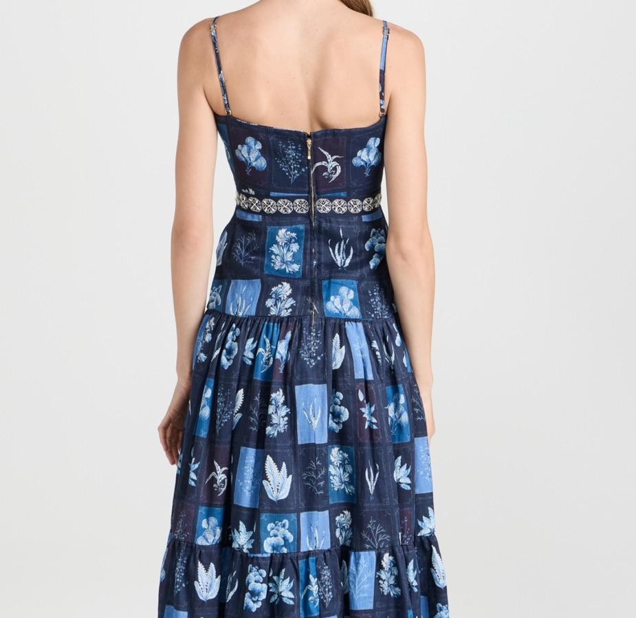 Agua Bendita Lima Algae Dress — photo 3 of 4