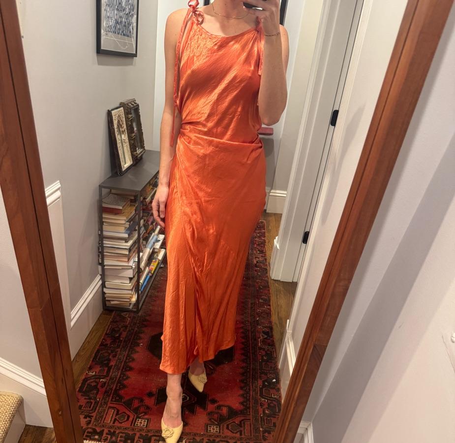 Acne studios silk dress — photo 3 of 4