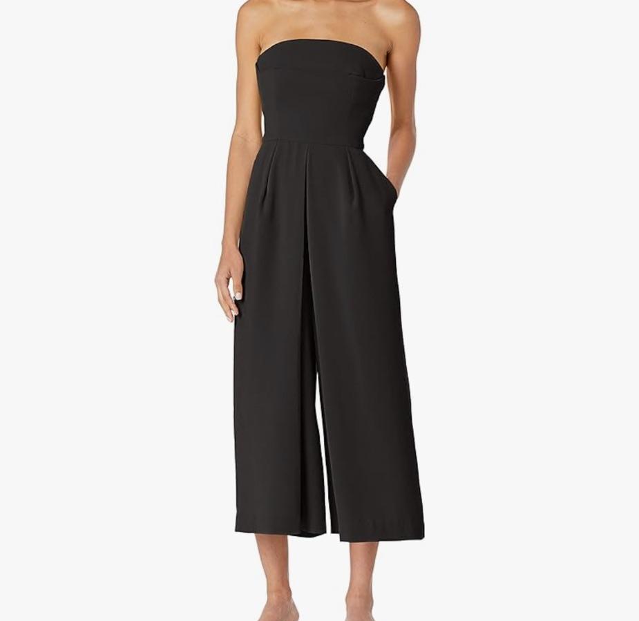 Wide Leg Cropped Jumpsuit โ photo 2 of 4