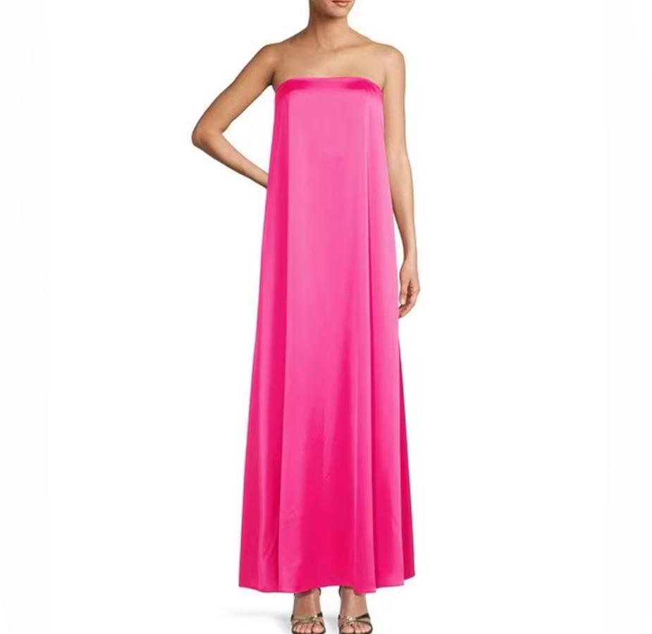Strapless Shift Dress