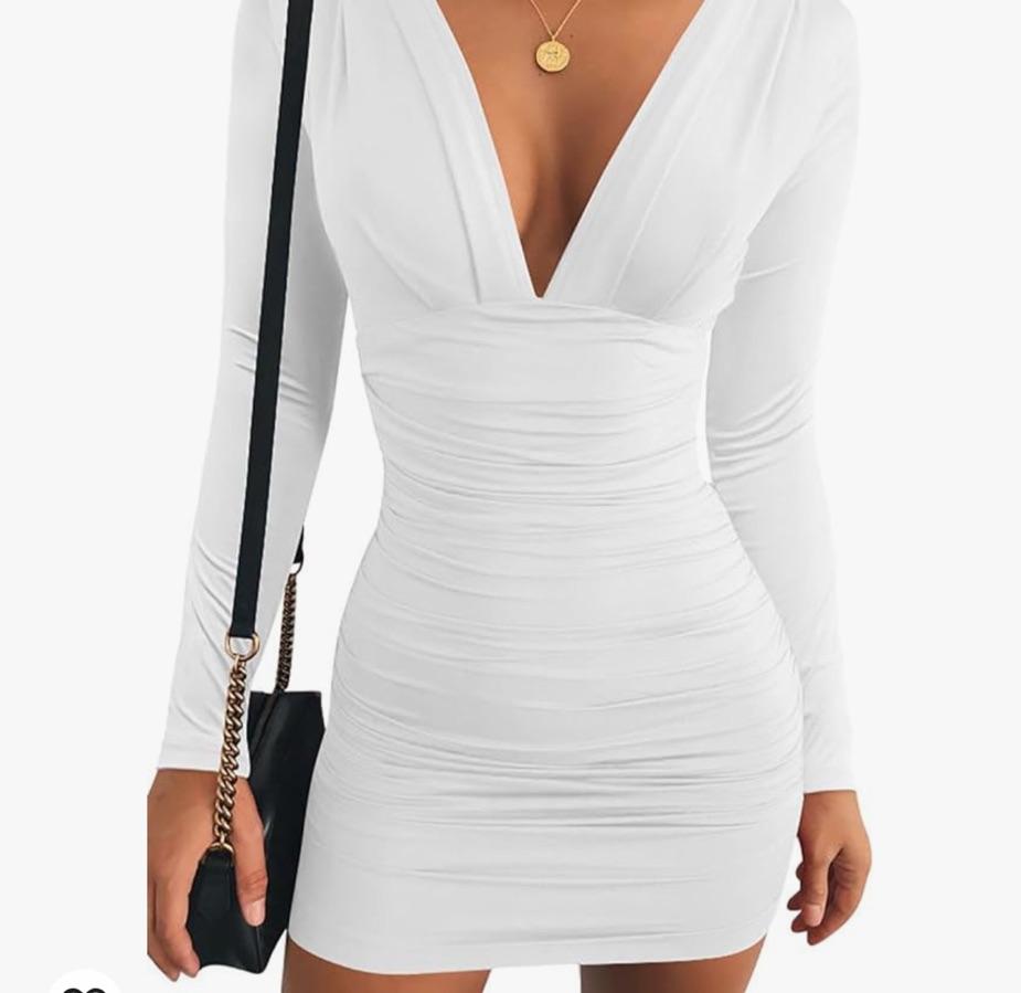 White Gobles Dress