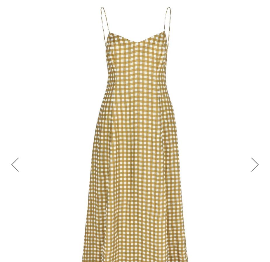 Bernadette linen gown — photo 2 of 3